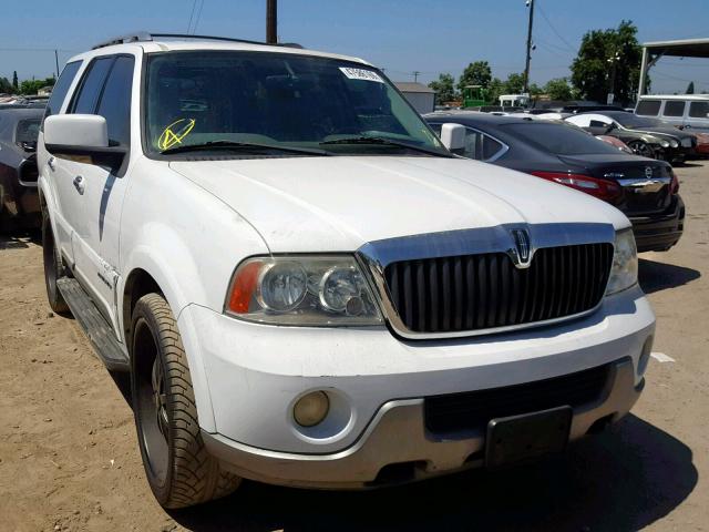 5LMFU27R74LJ29252 - 2004 LINCOLN NAVIGATOR WHITE photo 1