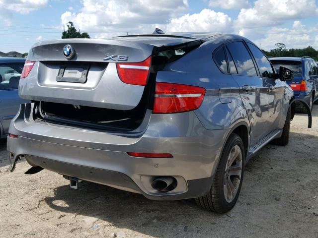 5UXFG2C58BLX05217 - 2011 BMW X6 XDRIVE3 CHARCOAL photo 4