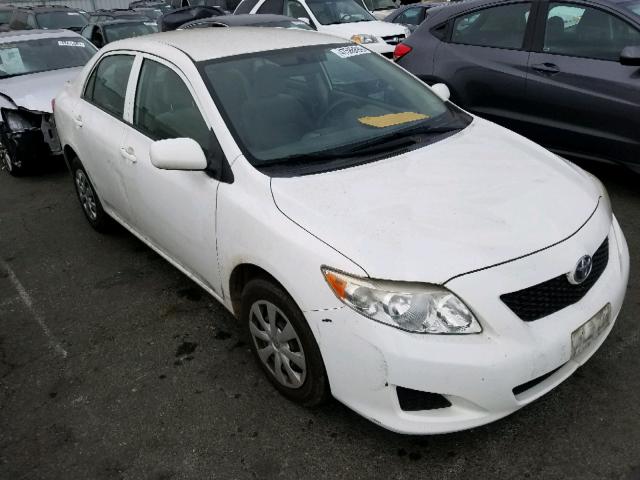 JTDBL40E19J005685 - 2009 TOYOTA COROLLA BA WHITE photo 1