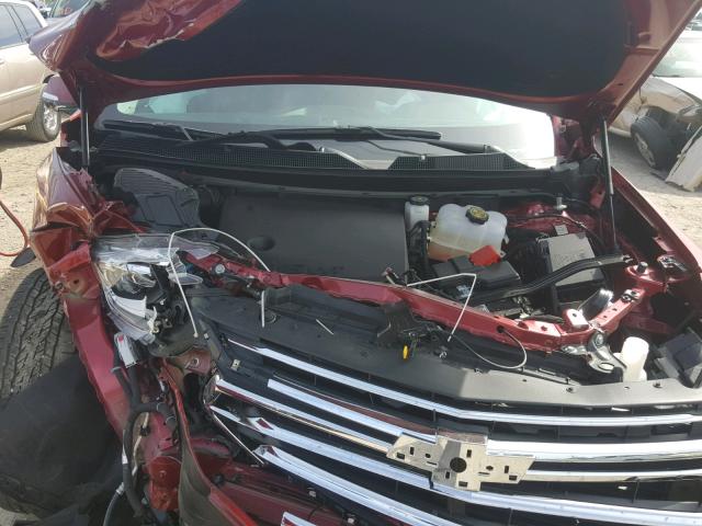 1GNEVKKW1JJ265646 - 2018 CHEVROLET TRAVERSE H RED photo 7