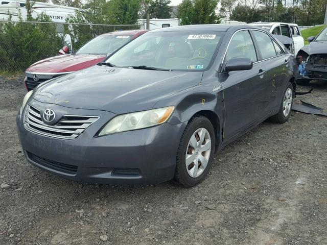 4T1BB46K19U064827 - 2009 TOYOTA CAMRY HYBR GRAY photo 2