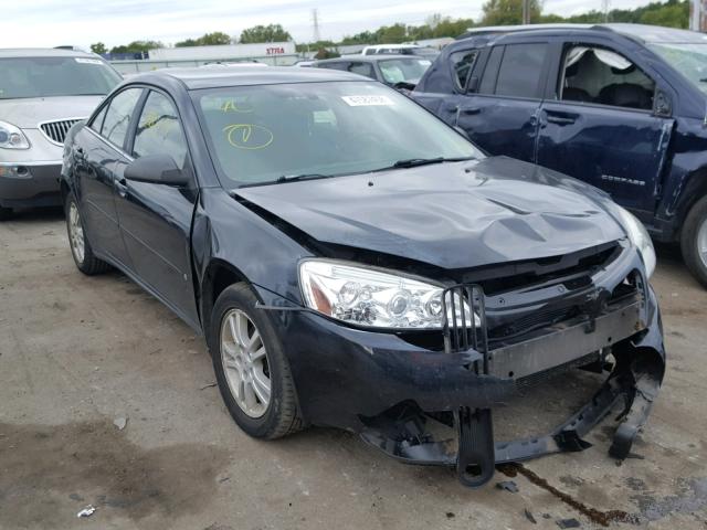 1G2ZF58BX74204871 - 2007 PONTIAC G6 VALUE L BLACK photo 1