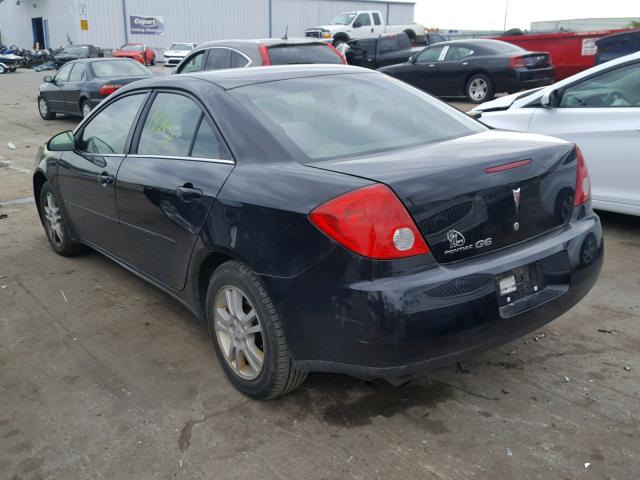 1G2ZF58BX74204871 - 2007 PONTIAC G6 VALUE L BLACK photo 3