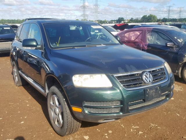 WVGBC77L34D062446 - 2004 VOLKSWAGEN TOUAREG 3. GREEN photo 1