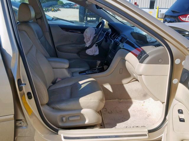 JTHBF30G520065594 - 2002 LEXUS ES 300 GOLD photo 5