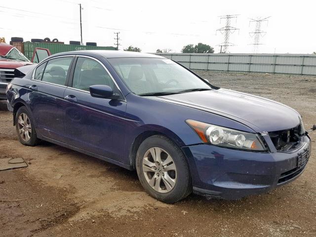 1HGCP2F42AA025803 - 2010 HONDA ACCORD LXP BLUE photo 1