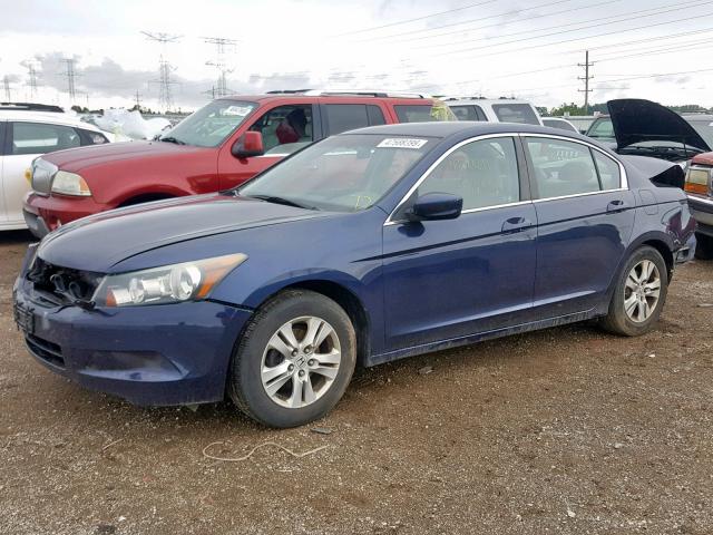 1HGCP2F42AA025803 - 2010 HONDA ACCORD LXP BLUE photo 2