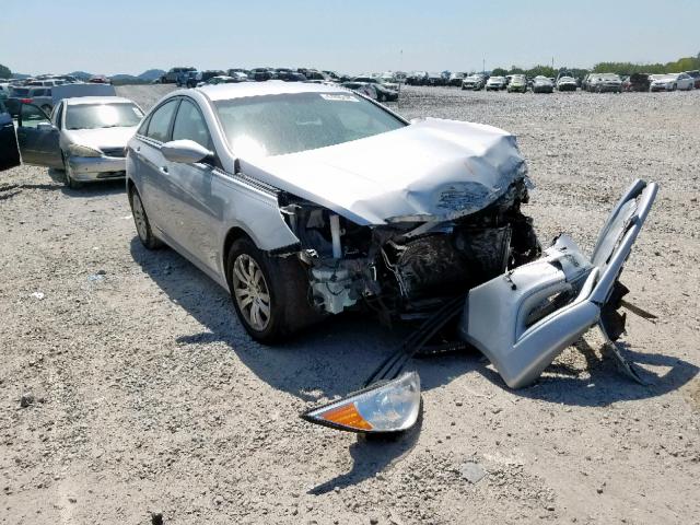 5NPEB4AC4DH533039 - 2013 HYUNDAI SONATA GLS SILVER photo 1