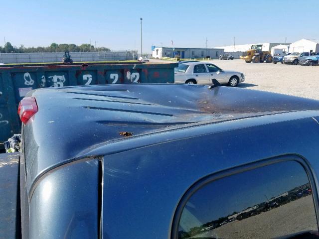 2GCEC19J371526748 - 2007 CHEVROLET SILVERADO BLUE photo 9