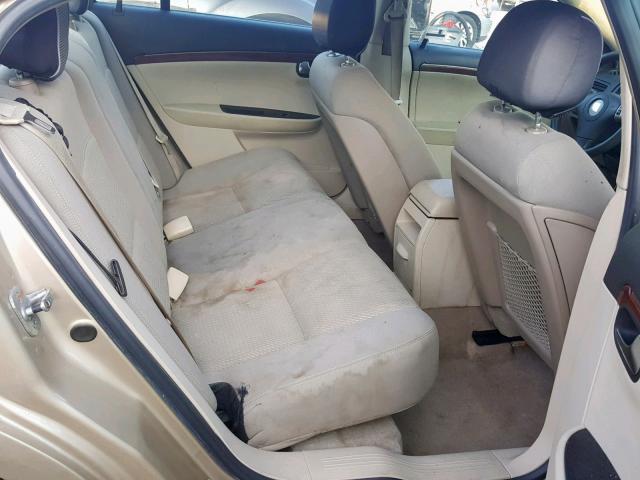 1G8ZS57N07F193509 - 2007 SATURN AURA XE BEIGE photo 6