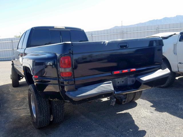 1B7MF33W0WJ109949 - 1998 DODGE RAM 3500 BLACK photo 3