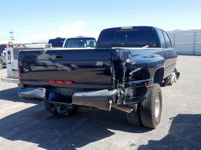 1B7MF33W0WJ109949 - 1998 DODGE RAM 3500 BLACK photo 4