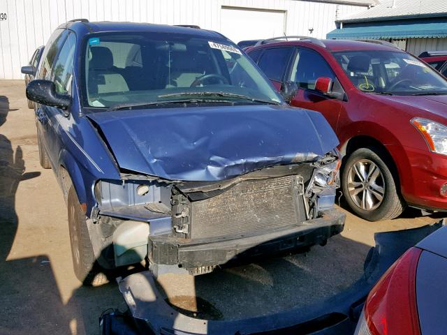 2A4GP44R97R285480 - 2007 CHRYSLER TOWN & COU BLUE photo 1