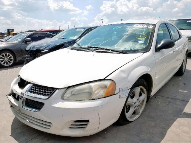 1B3EL46X55N525818 - 2005 DODGE STRATUS SX WHITE photo 2