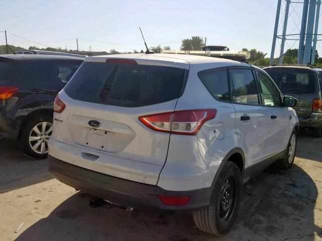 1FMCU0F71EUD45765 - 2014 FORD ESCAPE S WHITE photo 4