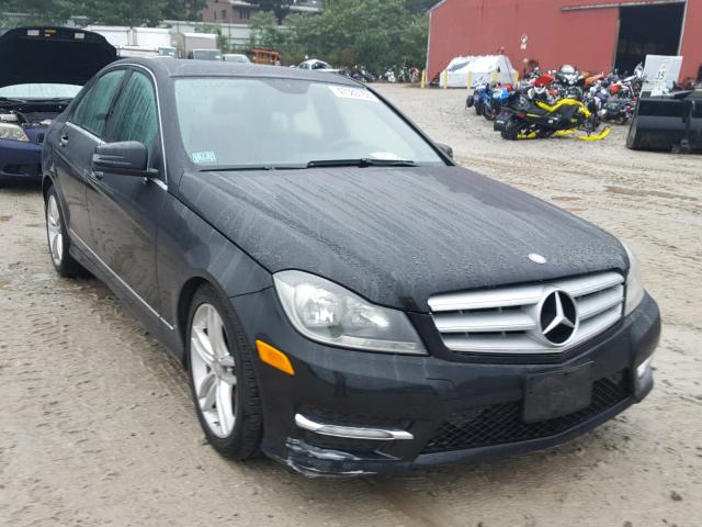 WDDGF4HB2DR241768 - 2013 MERCEDES-BENZ C 250 BLACK photo 1