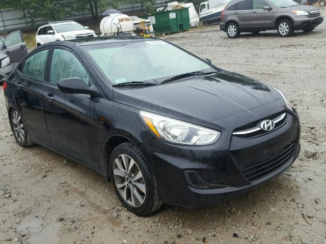 KMHCT4AE4HU351435 - 2017 HYUNDAI ACCENT SE BLACK photo 1