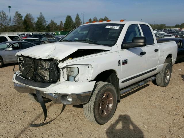3D7KS28A17G840568 - 2007 DODGE RAM 2500 S თეთრი ფოტო 2