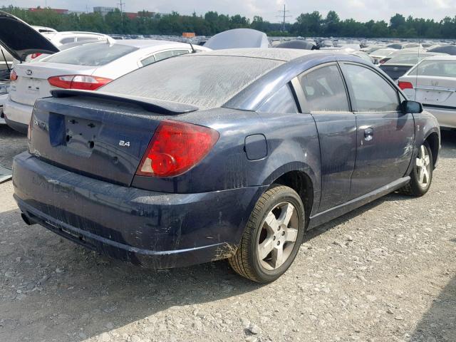 1G8AW15B07Z191325 - 2007 SATURN ION LEVEL BLUE photo 4