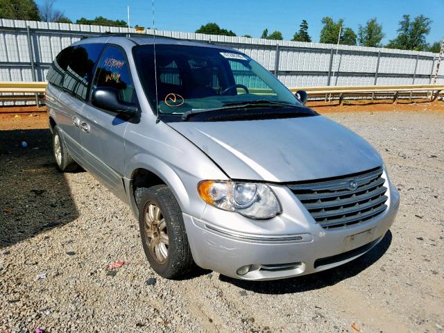 2C8GP54L45R243401 - 2005 CHRYSLER TOWN & COU SILVER photo 1