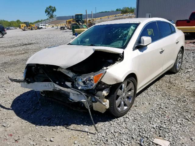 1G4GC5ECXBF135231 - 2011 BUICK LACROSSE C CREAM photo 2