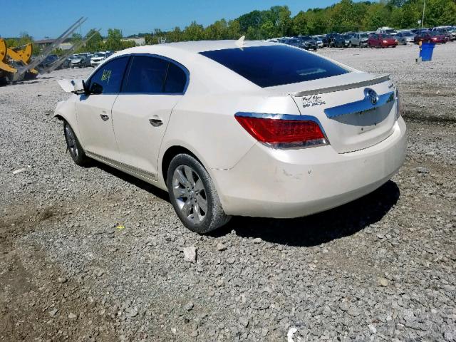 1G4GC5ECXBF135231 - 2011 BUICK LACROSSE C CREAM photo 3