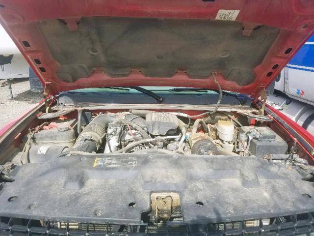 1GBJK74659E119933 - 2009 CHEVROLET SILVERADO RED photo 7