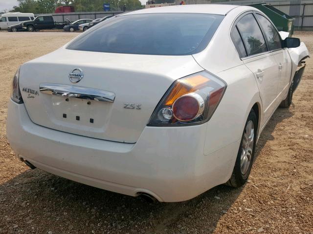 1N4AL2AP9CC119399 - 2012 NISSAN ALTIMA BAS WHITE photo 4