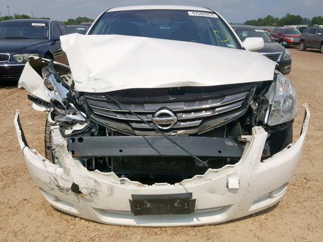 1N4AL2AP9CC119399 - 2012 NISSAN ALTIMA BAS WHITE photo 9