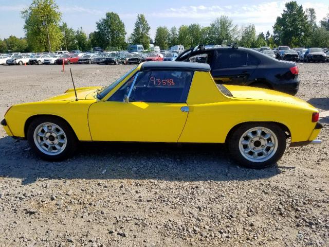 4742919137 - 1974 PORSCHE 914 YELLOW photo 9