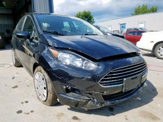 3FADP4EE2HM123368 - 2017 FORD FIESTA SE BLACK photo 1