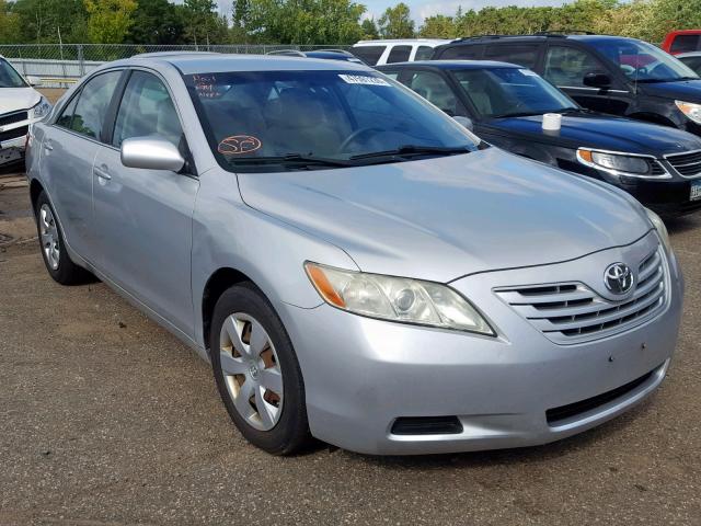 4T1BE46K17U653607 - 2007 TOYOTA CAMRY NEW SILVER photo 1