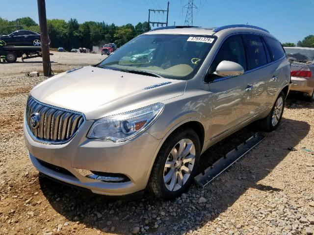 5GAKRCKD7FJ389871 - 2015 BUICK ENCLAVE TAN photo 2