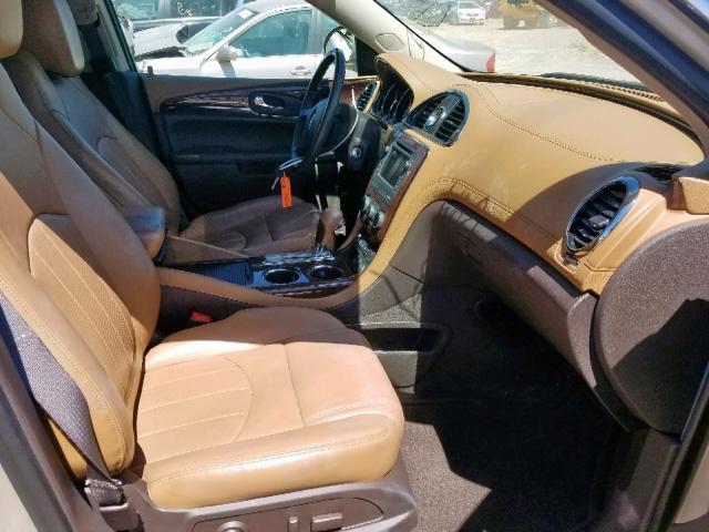 5GAKRCKD7FJ389871 - 2015 BUICK ENCLAVE TAN photo 5