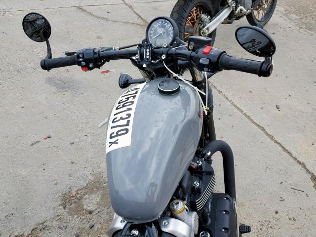 SMTD53HL9JT867885 - 2018 TRIUMPH MOTORCYCLE BONNEVILLE GRAY photo 5