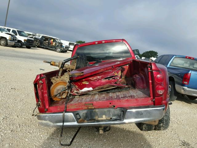 3D7MX48L89G559149 - 2009 DODGE RAM 3500 BURGUNDY photo 6