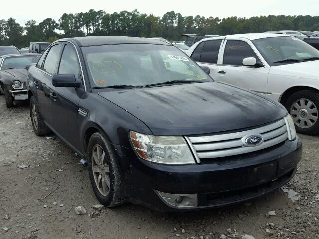 1FAHP24W88G151024 - 2008 FORD TAURUS SEL BLACK photo 1