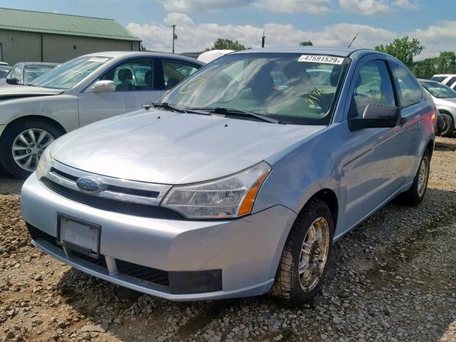 1FAHP32N98W106535 - 2008 FORD FOCUS S/SE BLUE photo 2