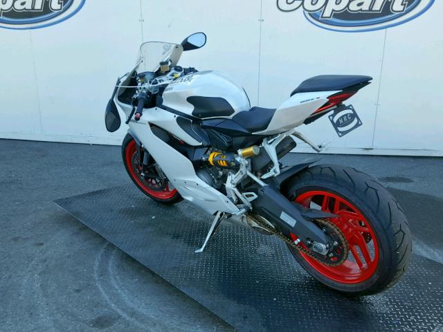 ZDM14BUW5FB025027 - 2015 DUCATI SUPERBIKE WHITE photo 3