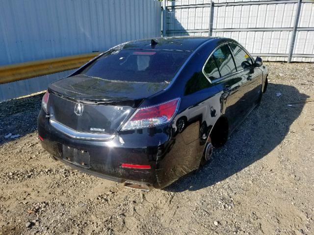 19UUA8F39DA017878 - 2013 ACURA TL SE BLACK photo 4