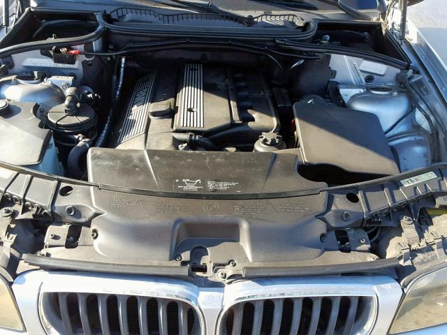 WBXPA93494WC33723 - 2004 BMW X3 3.0I BLUE photo 7