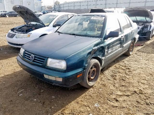 3VWRA81H9WM242649 - 1998 VOLKSWAGEN JETTA GL GREEN photo 2