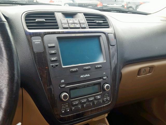 2HNYD18686H502842 - 2006 ACURA MDX TOURIN WHITE photo 9