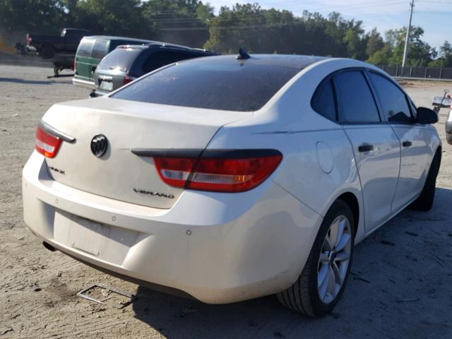 1G4PR5SK1D4224601 - 2013 BUICK VERANO CON SILVER photo 4