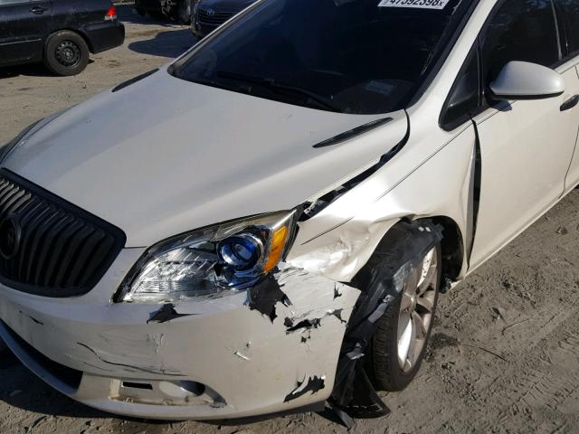 1G4PR5SK1D4224601 - 2013 BUICK VERANO CON SILVER photo 9