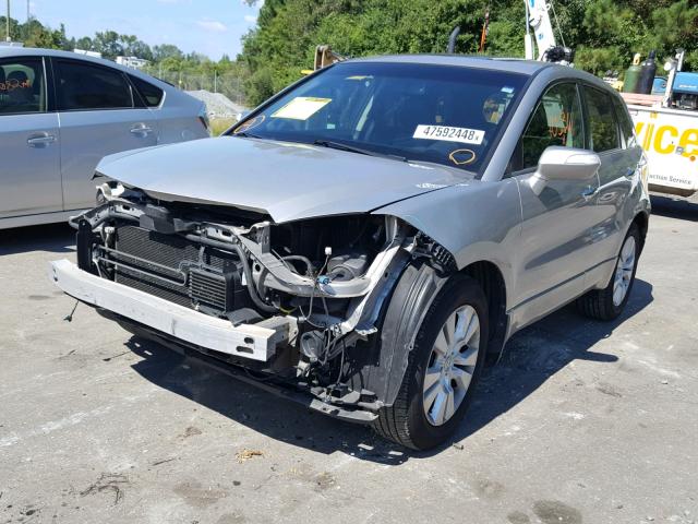 5J8TB2H25BA000065 - 2011 ACURA RDX GRAY photo 2