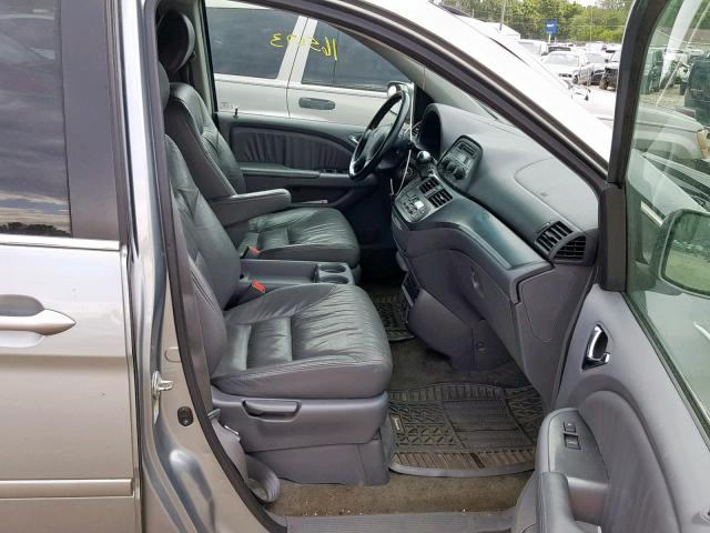 5FNRL38737B026637 - 2007 HONDA ODYSSEY EX SILVER photo 5