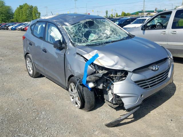 KM8JT3AC5BU245339 - 2011 HYUNDAI TUCSON GL SILVER photo 1