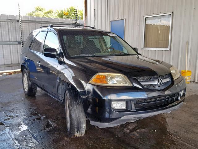 2HNYD18654H532300 - 2004 ACURA MDX TOURIN BLACK photo 1