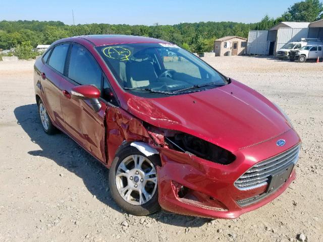 3FADP4BJ3GM106577 - 2016 FORD FIESTA SE RED photo 1